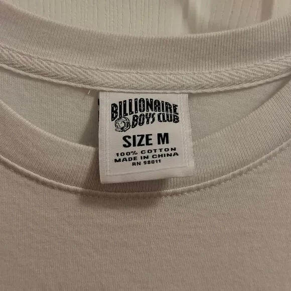 Billionaire-boys-club Men's White T-shirt - Picture 3 of 5